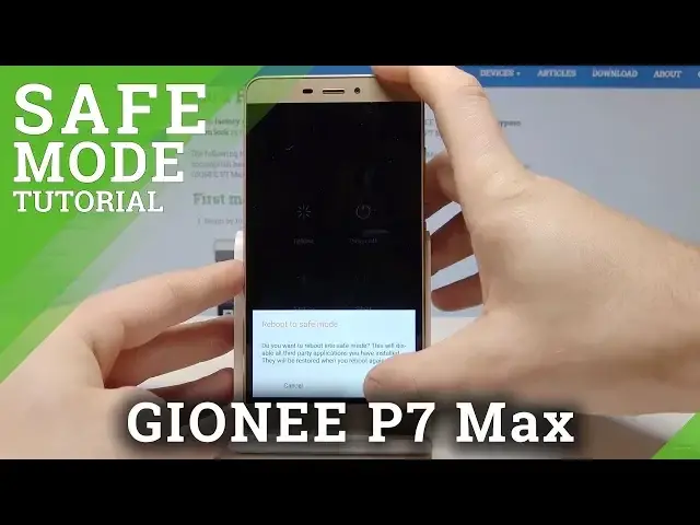'Video thumbnail for SAFE MODE GIONEE P7 Max – How to Enter & Quit Safe Mode'