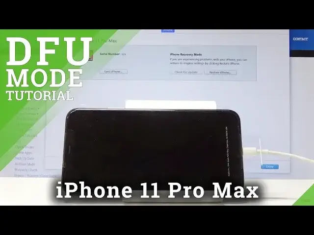 Video thumbnail for How to Open DFU Mode in iPhone 11 Pro Max - Enter & Exit iPhnoe DFU Mode