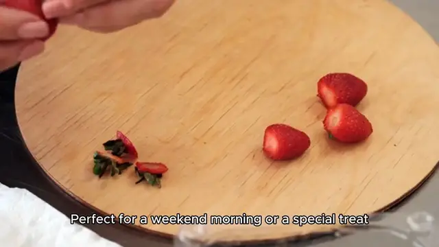 'Video thumbnail for strawberry pancake '