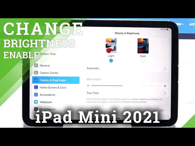 'Video thumbnail for How to Activate Auto-Brightness on iPad mini (2021) - Set Up Adaptive Brightness'