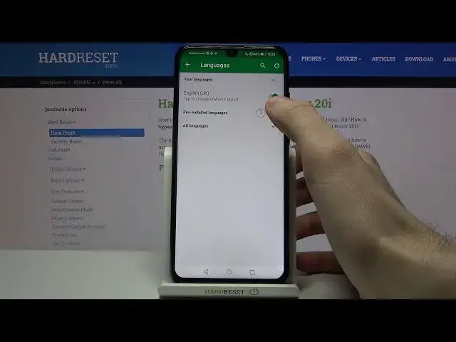 Video thumbnail for How to Change Keyboard Language in HONOR 20i – Keyboard Settings