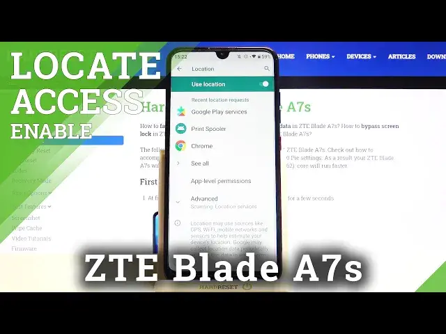 'Video thumbnail for How to Disable Location Mode on ZTE Blade A7s – Device Geolocation'