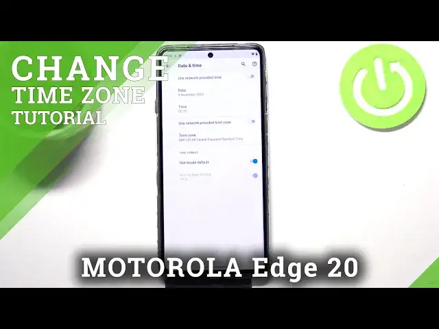 'Video thumbnail for How to Change Date & Time on MOTOROLA Edge 20 – Adjust Time Settings'