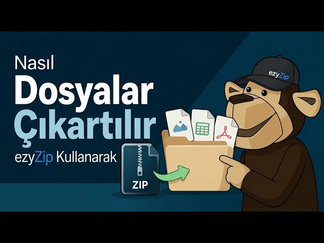 Video thumbnail for 📦 EzyZip ile Dosyalar Çevrimiçi Ücretsiz Nasıl Çıkarılır | Yazılım Kurulumu Gerektirmez