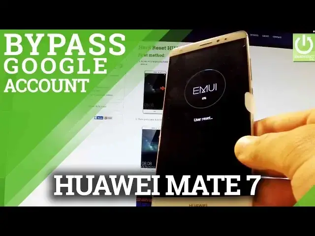 'Video thumbnail for How to Bypass Google Account HUAWEI Ascend Mate 7 - Remove FRP'