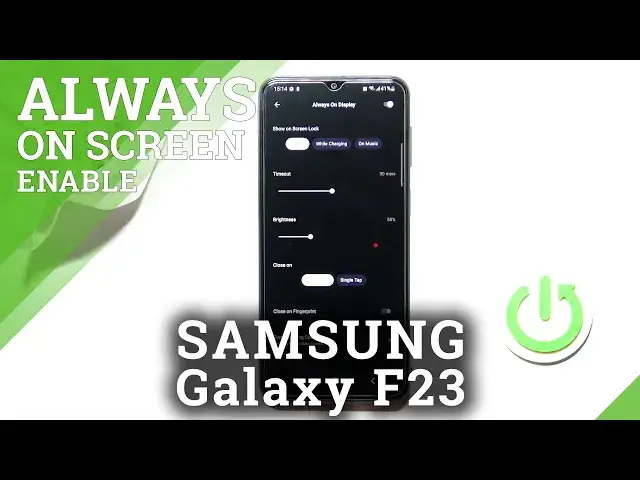 'Video thumbnail for How to Activate Always On Display on SAMSUNG Galaxy F23 - Use Muviz Edge app'