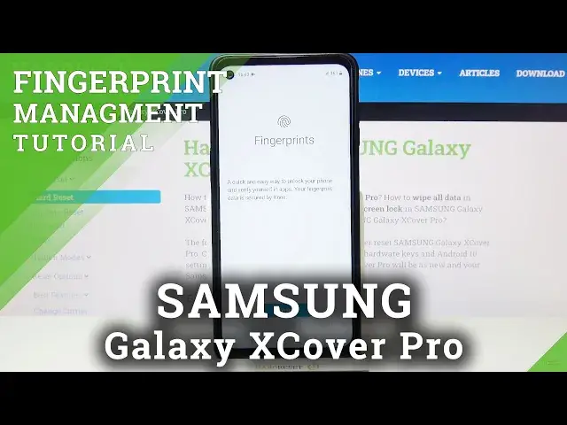 'Video thumbnail for How to Add Fingerprint to SAMSUNG Galaxy XCover Pro – Fingerprint Lock Screen'