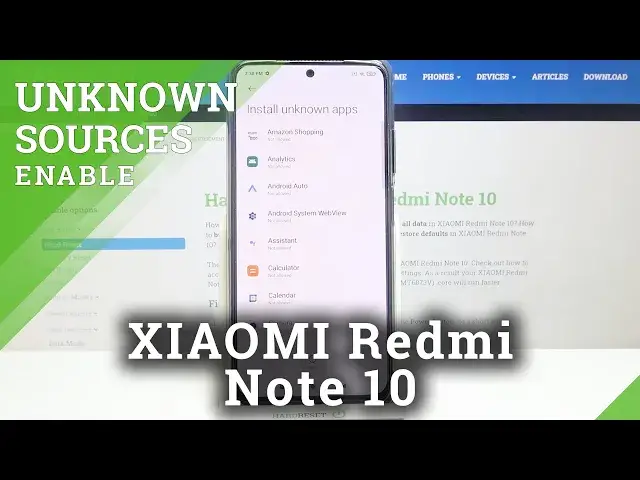 'Video thumbnail for How to Install Apps From Unknown Sources on XIAOMI Redmi Note 10 – Allow Unknown Sources'