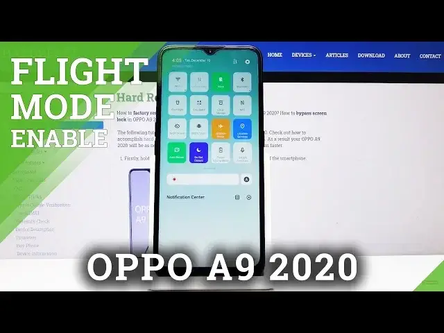 'Video thumbnail for How to Activate Airplane Mode in OPPO A9 2020 - Flight Mode'