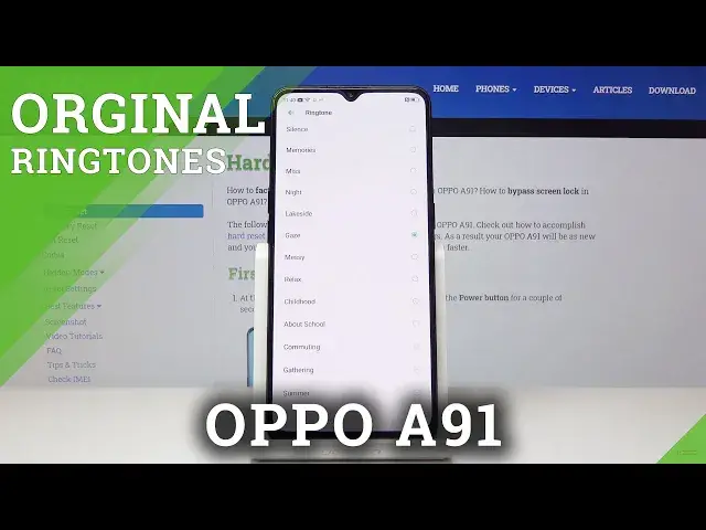 'Video thumbnail for How to Change Ringtone in OPPO A91 – Ringtone List'