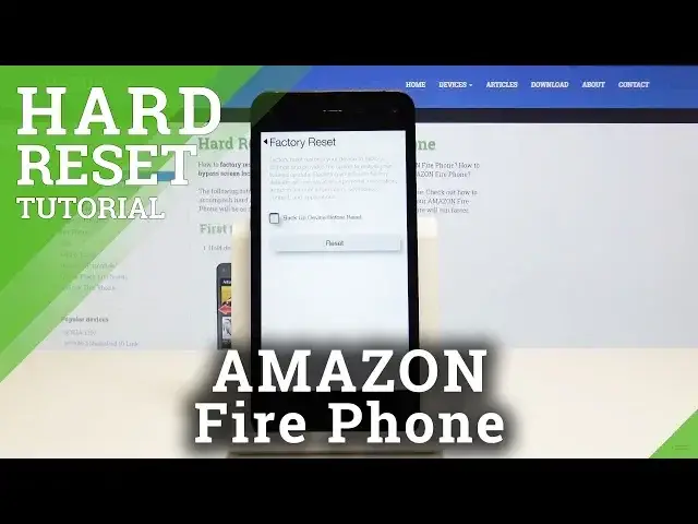 'Video thumbnail for How to Hard Reset AMAZON Fire Phone - Erase All Data & Settings'
