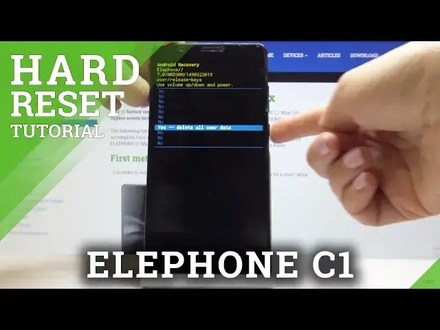 Video thumbnail for How to Bypass Screen Lock in ELEPHONE C1 Max - Hard Reset / Wipe Data