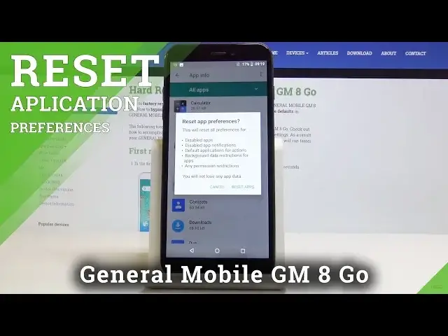 Video thumbnail for How to Reset App Preferences in GENERAL MOBILE GM 8 Go - Restore App Settings