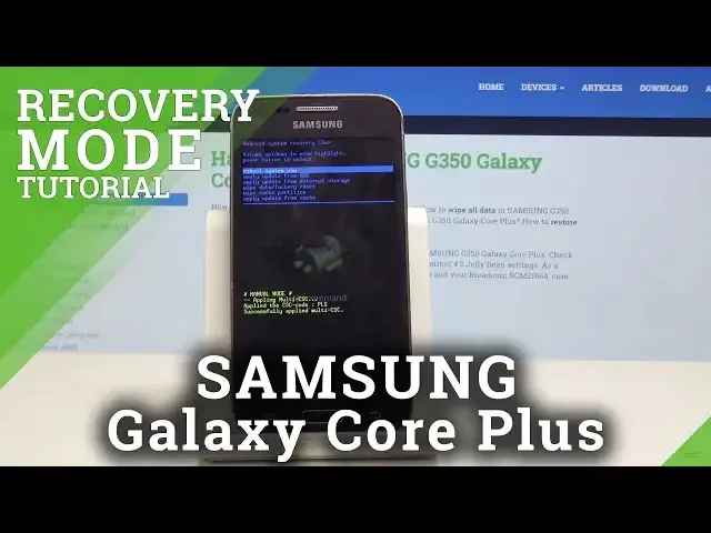 Video thumbnail for SAMSUNG Galaxy Core Plus RECOVERY MODE
