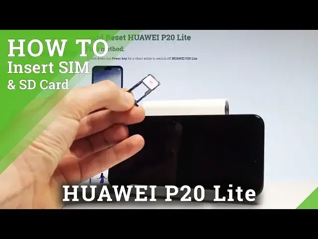 Video thumbnail for How to Insert SIM & SD in HUAWEI P20 Lite - Install Nano SIM and Micro SD Card |HardReset.Info