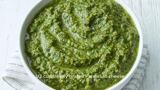 Video thumbnail for Pesto Sauce Recipe