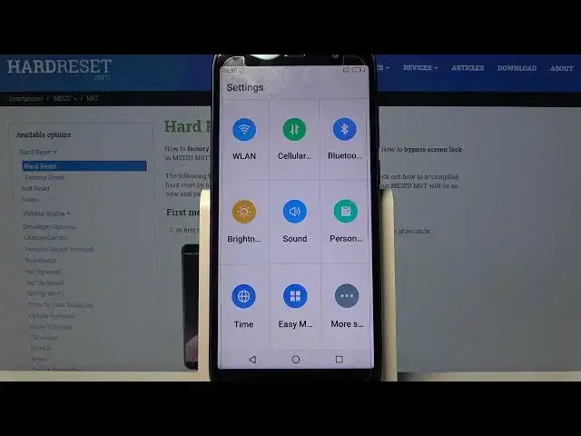 'Video thumbnail for How to Enable/Disable Simple Mode in Meziu M6T – Easy Mode'