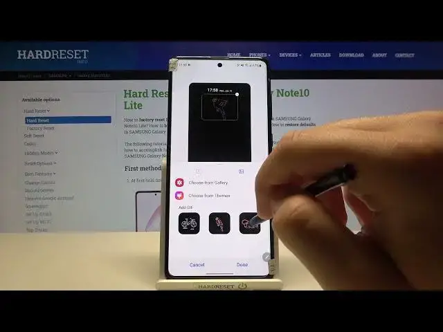'Video thumbnail for How to Change Always on Display Theme in SAMSUNG Galaxy Note 10 Lite– Customize AOD Theme'