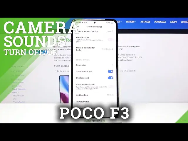 Video thumbnail for How to Mute Camera Sounds in XIAOMI POCO F3 – Turn Off Shutter Sounds