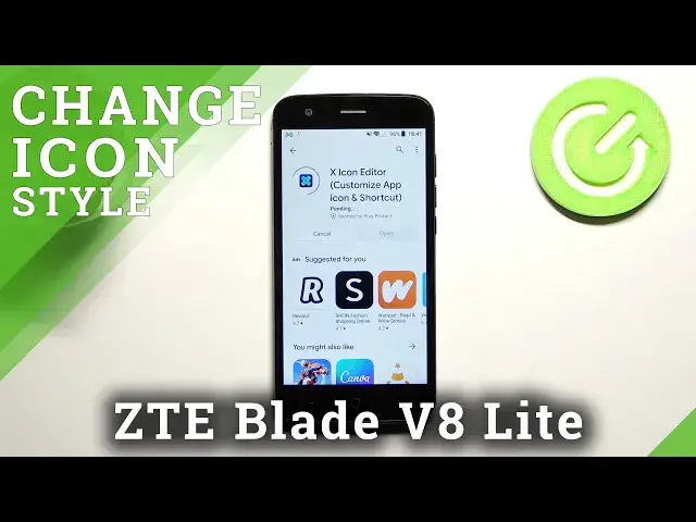 Video thumbnail for ZTE Blade V8 Lite - How to Change Icon Shape & Use X Icon Editor