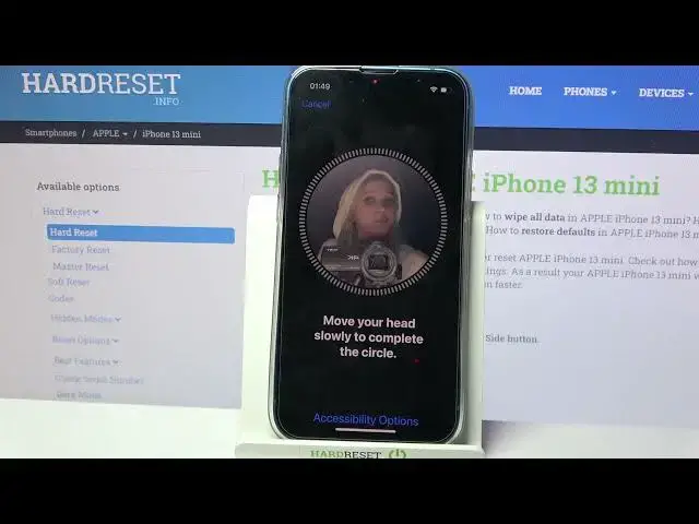 'Video thumbnail for How to Set Up Face Unlock on iPhone 13 mini – Add Face Recognition'