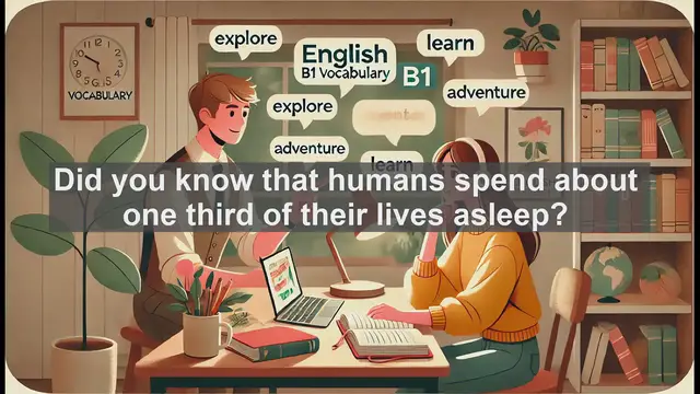 Video thumbnail for 2500 Must Know CEFR B1 Vocabulary - Sleep: Exploring Its Meanings and Uses in Advanced English