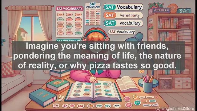 Video thumbnail for 5000 Must Know SAT Vocabulary - What Does It Mean to Philosophize? Exploring Deep Thinking