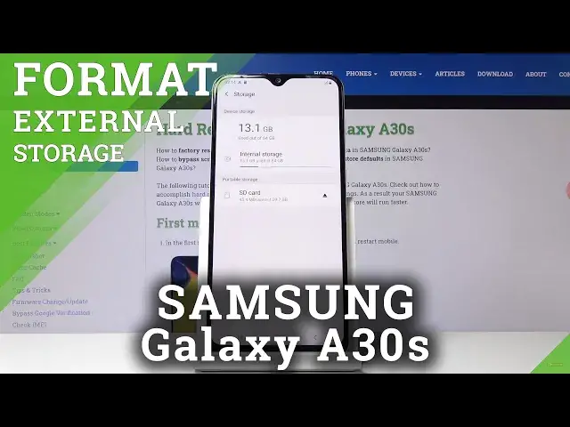 'Video thumbnail for How to Format SD Card in Samsung Galaxy A30s – Erase Memory Card'