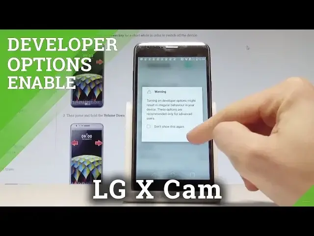 'Video thumbnail for How to Unlock Developer Options LG X Cam - Enable USB Debugging'