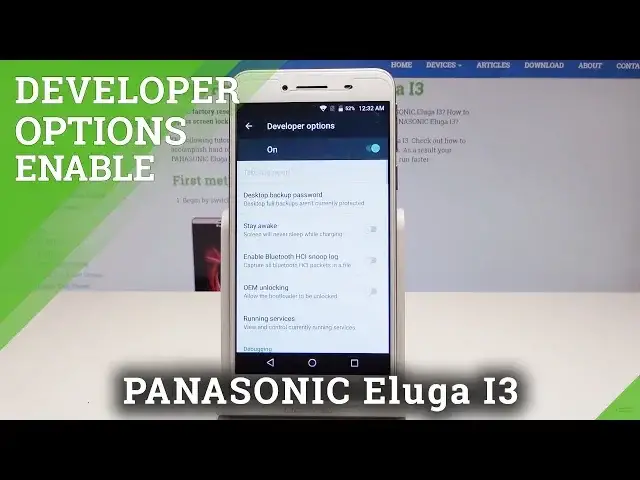Video thumbnail for PANASONIC Eluga I3 DEVELOPER OPTIONS / Enable OEM Unlock