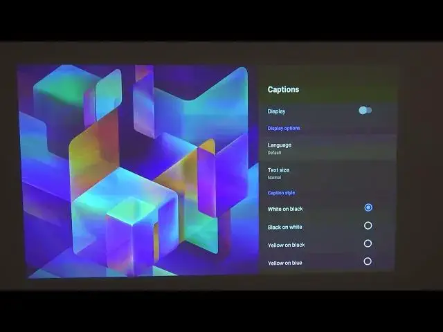 Video thumbnail for How To Change Captions Language on XIAOMI Mi Smart Projector 2 Pro - Set Different Movie Subtitles
