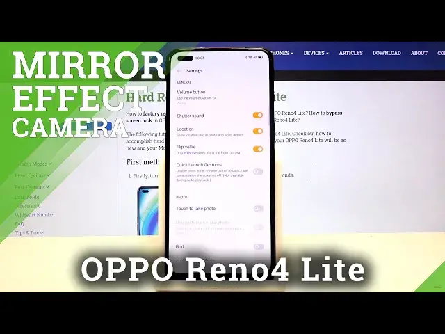 Video thumbnail for How to Manage Camera Reflection Effect in OPPO Reno4 Lite – Mirror Effect