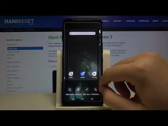 Video thumbnail for ASUS Rog Phone 3 Change Home Screen Animation