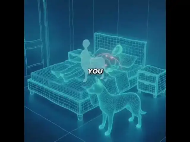 Video thumbnail for When your dog sleeps beside your bed every night, it's not just comfort, it's protection.