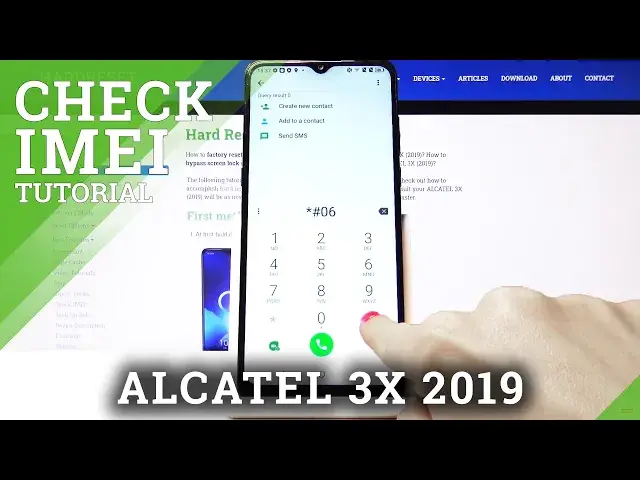 Video thumbnail for How to Locate IMEI & Serial Number in ALCATEL 3X (2019) – IMEI & SN Status
