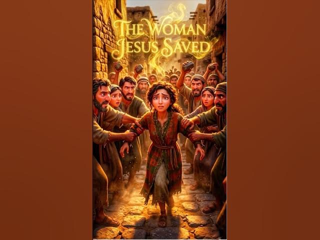Video thumbnail for The woman Jesus Saved #Jesus #Mercy #Shorts #BibleStory #Christian #Faith #God #Inspiration #Gospel