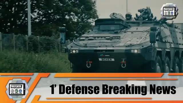 'Video thumbnail for British army signs contract for 500 Boxer MIV 8x8 wheeled armored vehicles 1' Defense Breaking News'