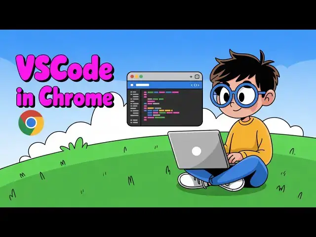Video thumbnail for How to Open & Show VSCode IDE in Google Chrome Browser Using Official VSCode Website