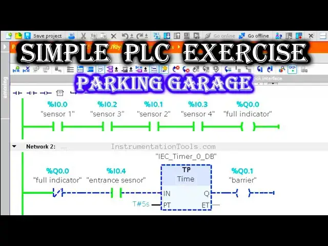 'Video thumbnail for Simple PLC Exercise Parking Garage'