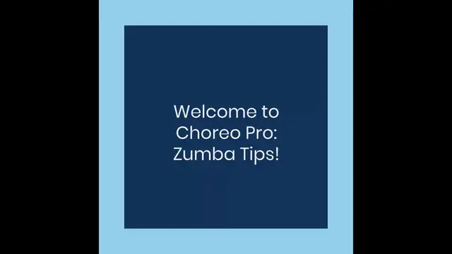 Video thumbnail for Choreo Pro: Zumba Tips for Instructors and Enthusiasts