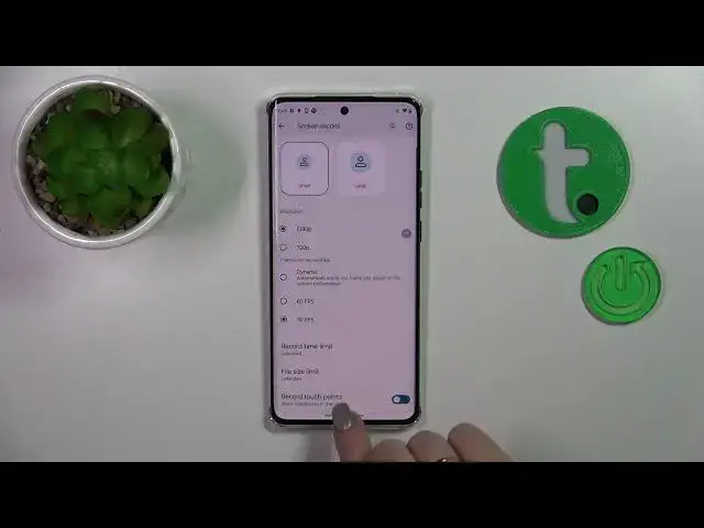 'Video thumbnail for How to Show/Hide Screen Touches while Recording Screen on MOTOROLA Edge 40'