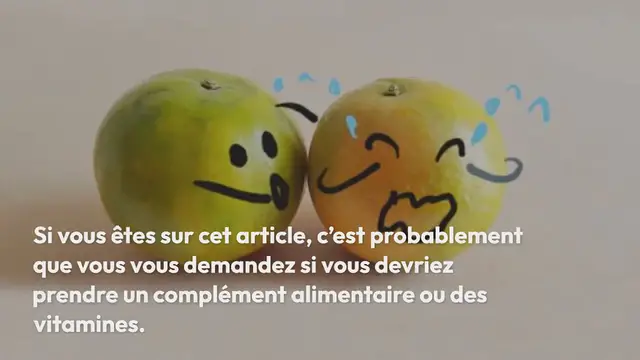 Video thumbnail for Comment bien choisir son complément alimentaire ?