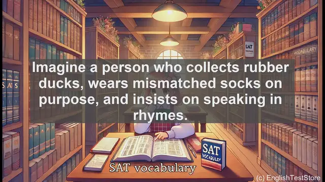 Video thumbnail for 5000 Must Know SAT Vocabulary - Eccentricity: SAT Vocabulary Explained