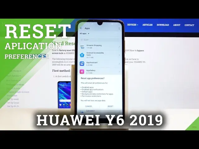 Video thumbnail for How to Restore App Preferences on HUAWEI Y6 2019 – Default App Preferences