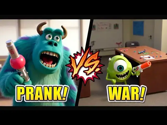 'Video thumbnail for MONSTERS Take Over the Crazy Laugh Lab Mayhem! #funny #comedy #family #fun #cartoon #kids #laugh'