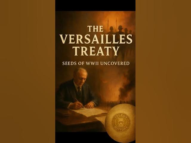 Video thumbnail for The Treaty That Accidentally Started World War II #ww1 #ww2 #history