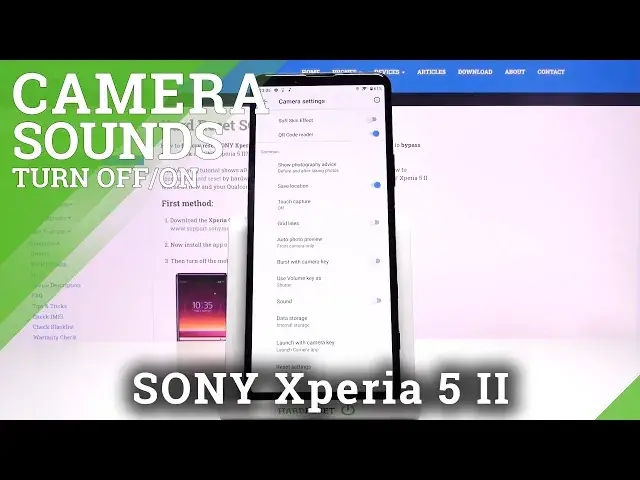 Video thumbnail for How to Turn ON / Off Camera Sounds in SONY Xperia 5 II – Customize Camera Sounds