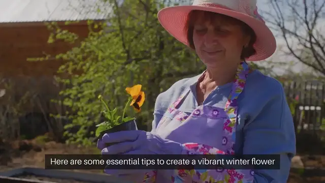 Video thumbnail for Winter Flower Gardening Tips