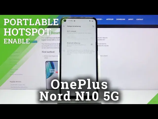 Video thumbnail for How to Activate Portable Hotspot in OnePlus Nord N10 5G – Network Access Point