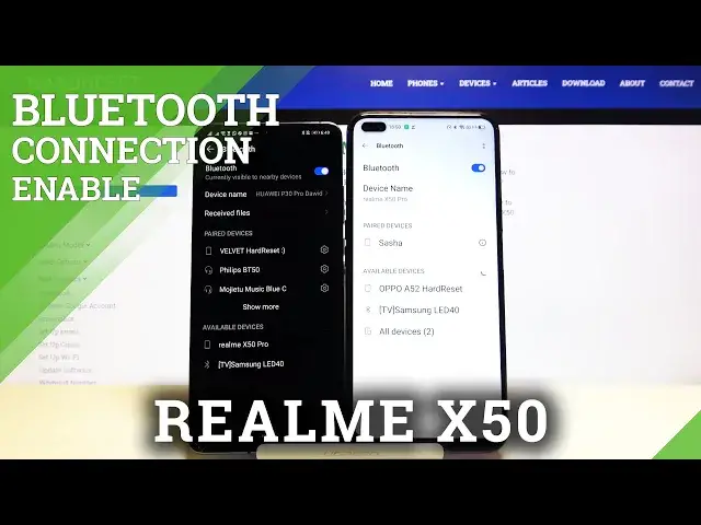 'Video thumbnail for How to Connect Realme X50 5G via Bluetooth – Access Connections Options'